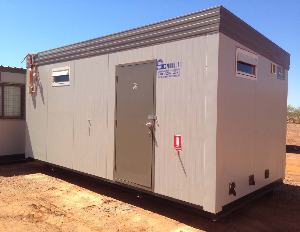 Laundry with Male Ablution 6.0mx3.0m - One Available