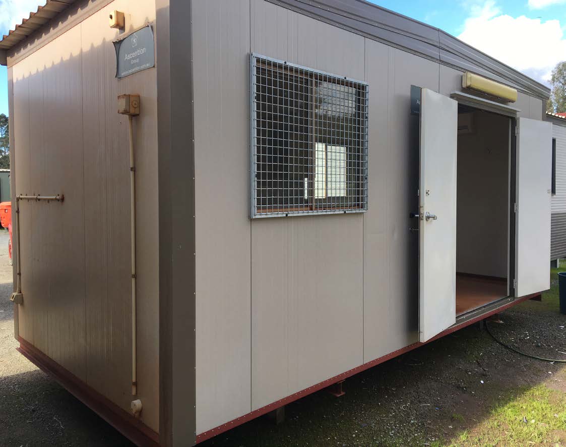 First Aid Building 6.0mx3.0m - One Available