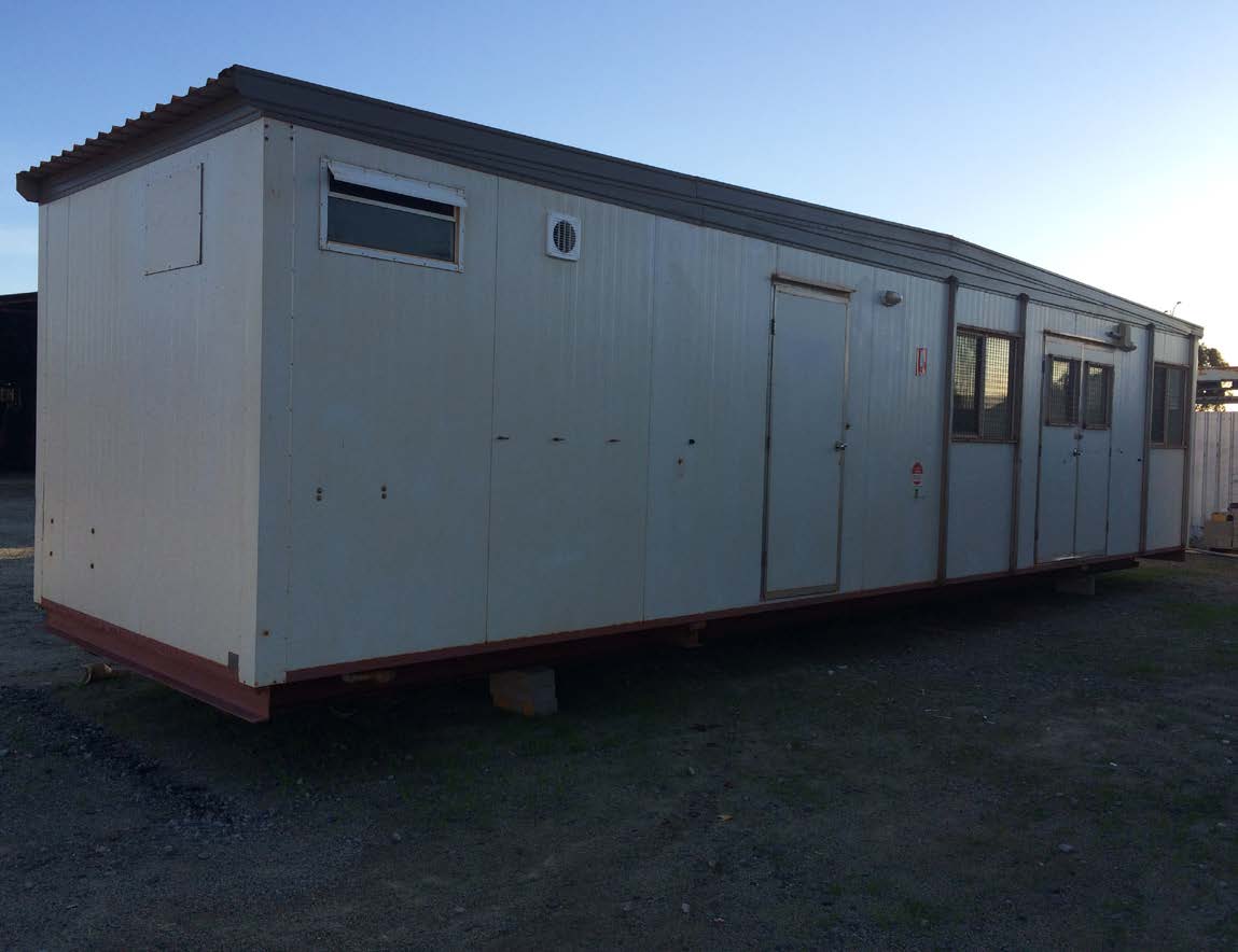 First Aid Building 12.0mx3.0m - One Available